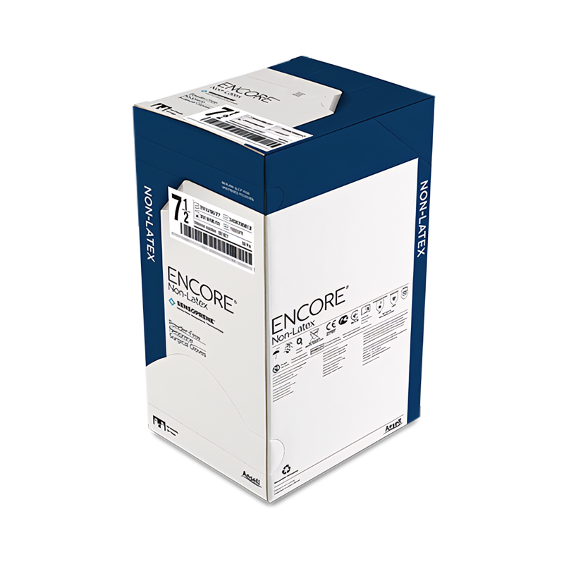 Encore® Non-Latex, Неопренові хірургічні рукавички стерильні– без пудри p. 9.0